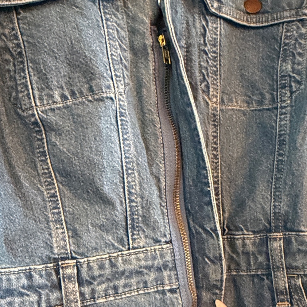 NWOT UNIVERSAL THREAD Denim Maxi‎ Dress with Long Sleeves 12 - Picture 6 of 7